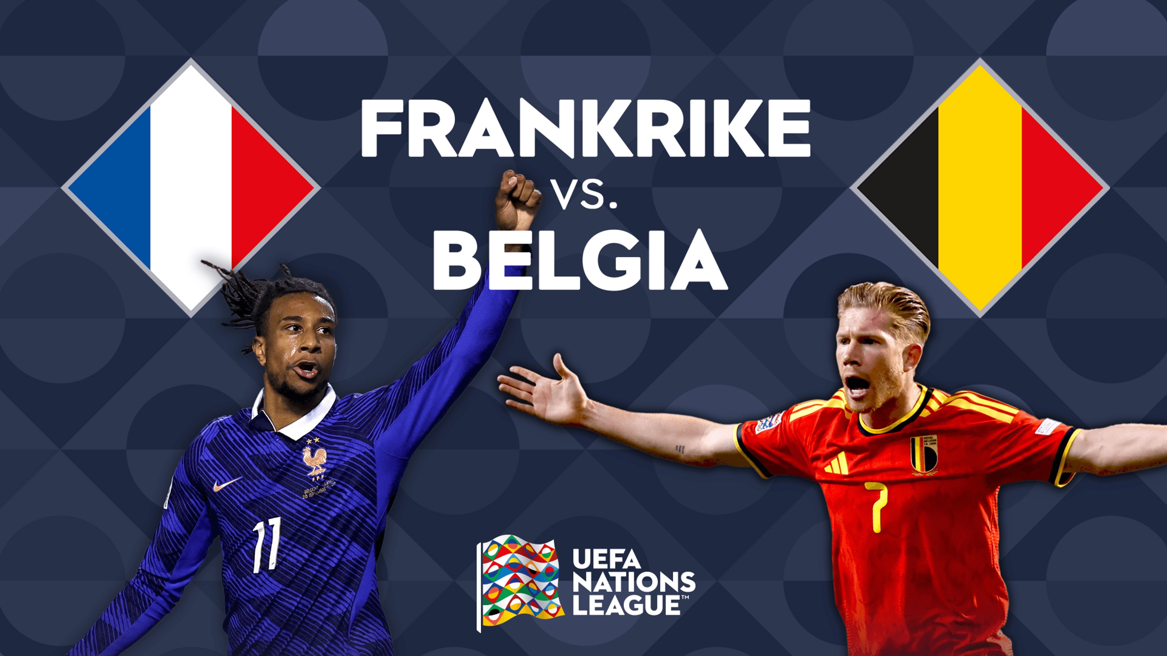 Frankrike - Belgia