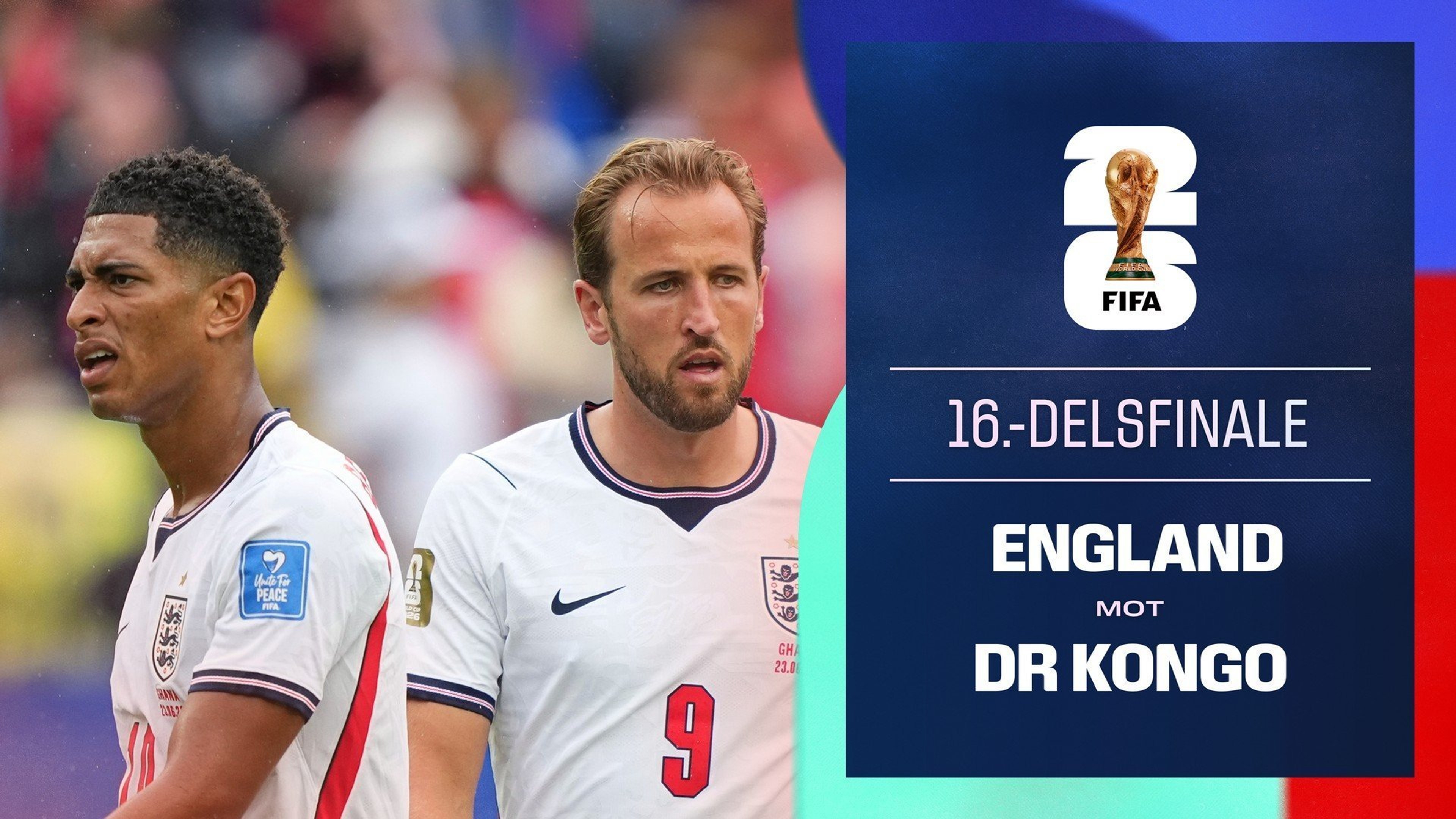 16-delsfinale, England–DR Kongo