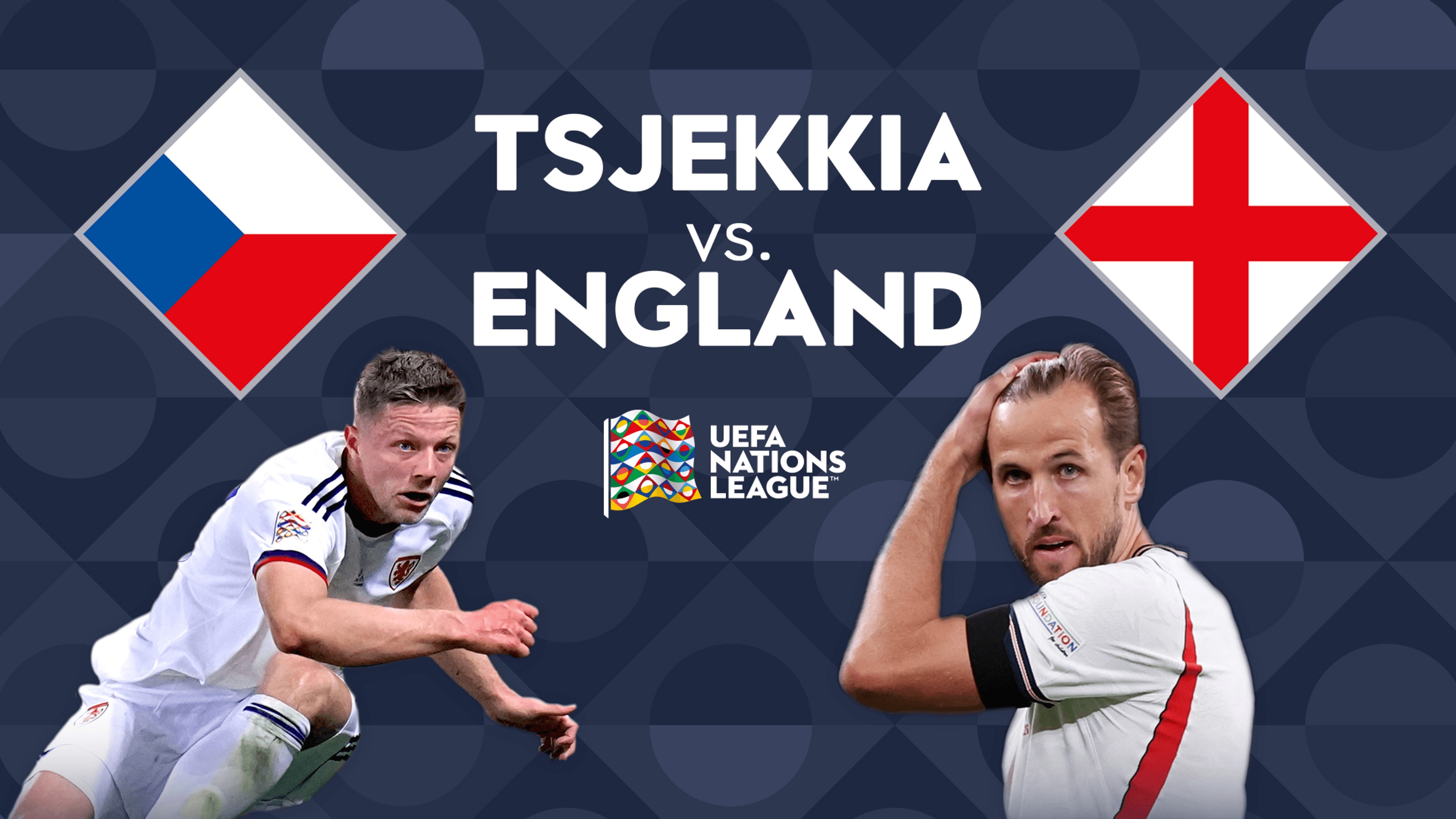 Tsjekkia - England